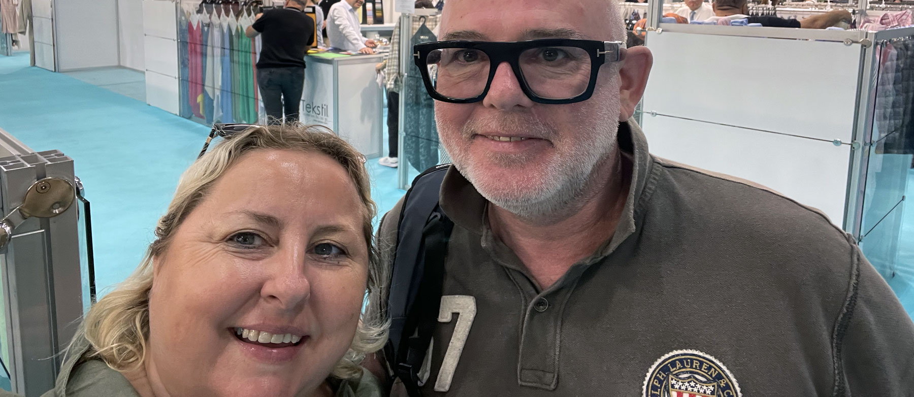 Pilson and Green Fabric selection at the Istanbul Exhibition for fabric in September 2024