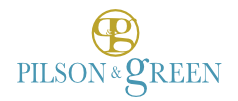 Pilson and green logo